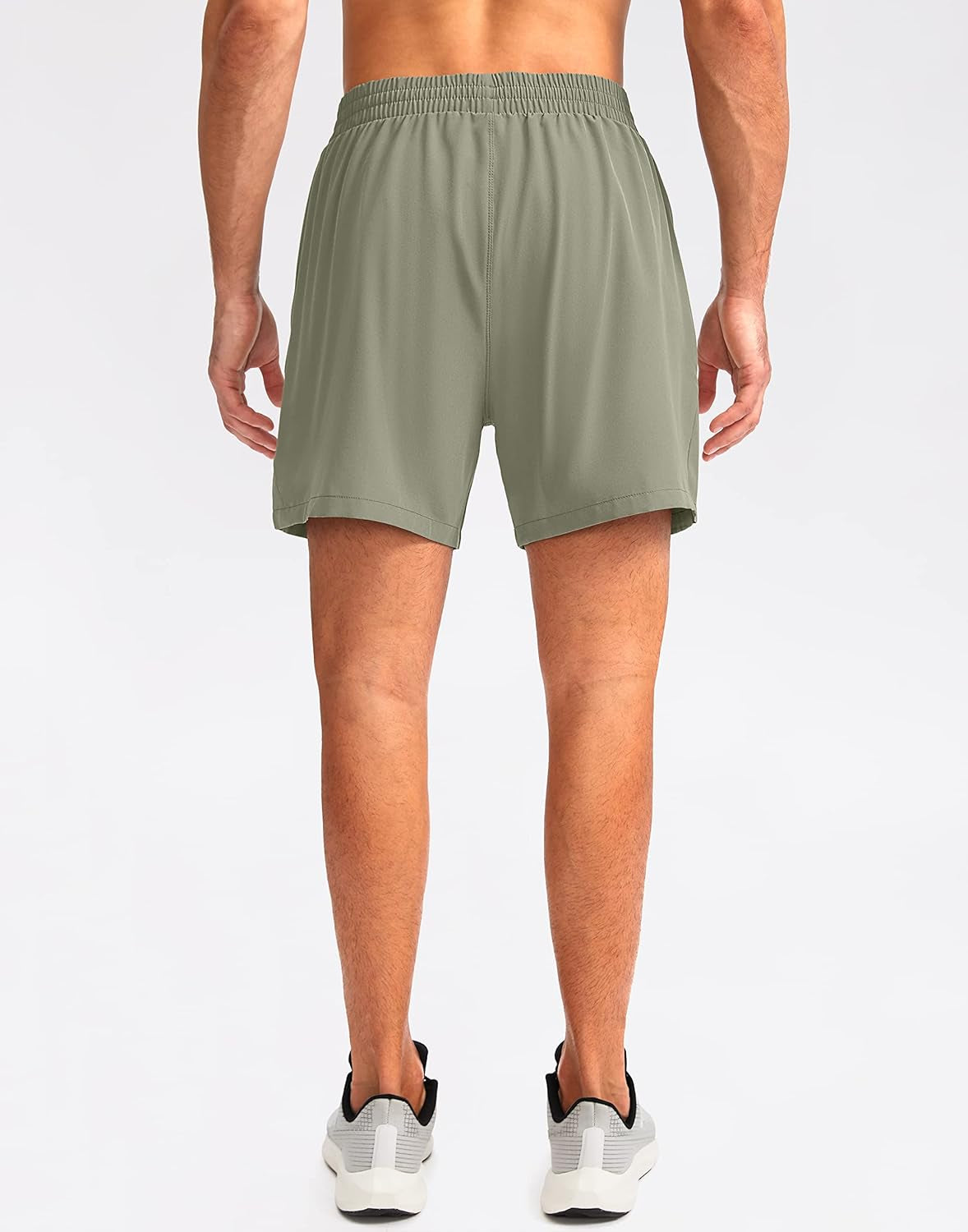 Men'S Workout Running Shorts 7"/5"/9" Lightweight Gym Athletic Shorts for Men with Zipper Pockets