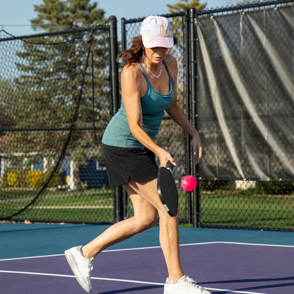 Sports Indoor Outdoor Play Pickleball 40 Hole,4 Pack Pink