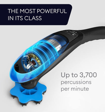 Deep Tissue Massager for Back, Body, Shoulders, Neck and Sore Muscles - Cordless Electric Handheld Massager Full Body Pain Relief