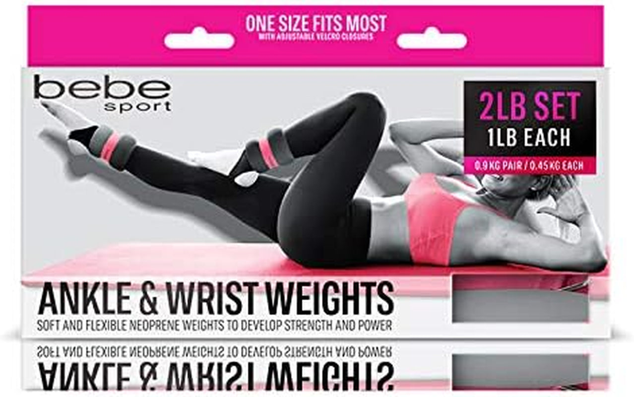Ankle and Wrist Weights for Women | Adjustable Ankle Weights with Straps | Workout Equipment for Arm and Leg | 1 Pair of Ankle Weights 2 Lbs or 5 Lbs